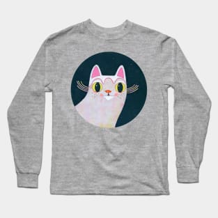 White Cat Long Sleeve T-Shirt